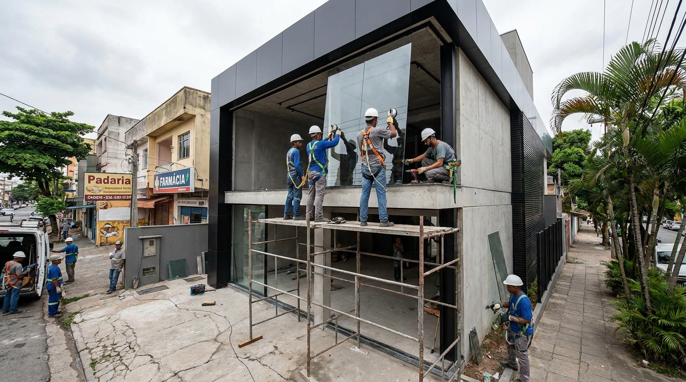 Fachadas para Lojas e Empresas em Aracaju‑SE