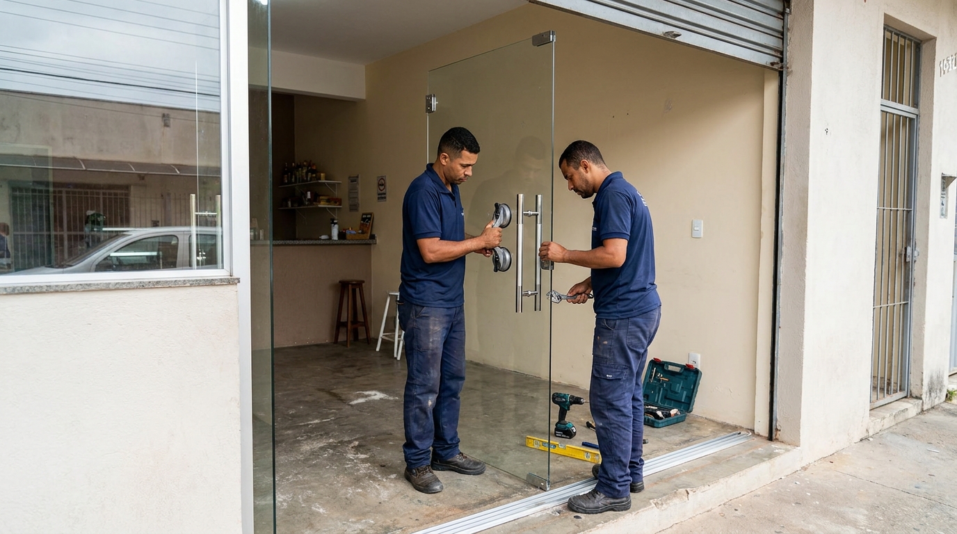 Portas em Vidro em Aracaju‑SE