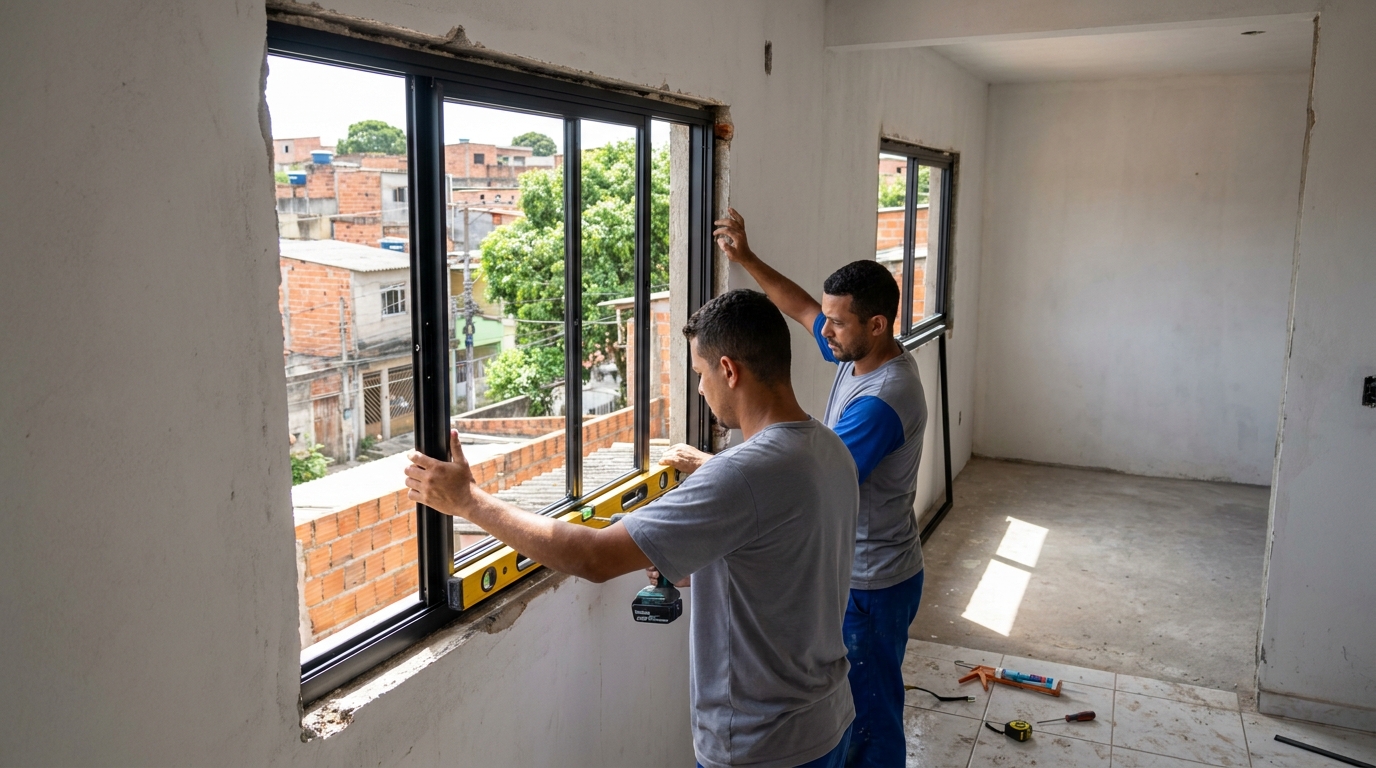 Produção de Portas e Janelas em Aracaju‑SE