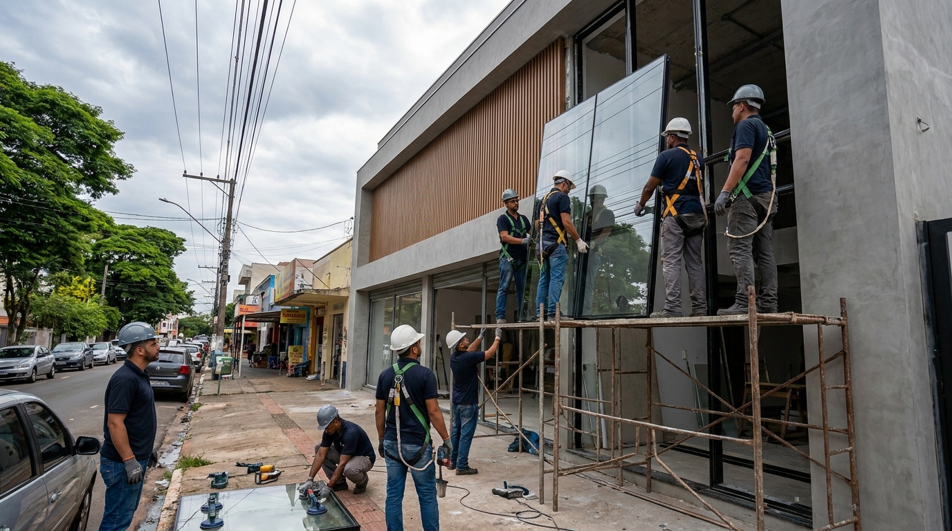 Fachada de Vidro em Aracaju‑SE