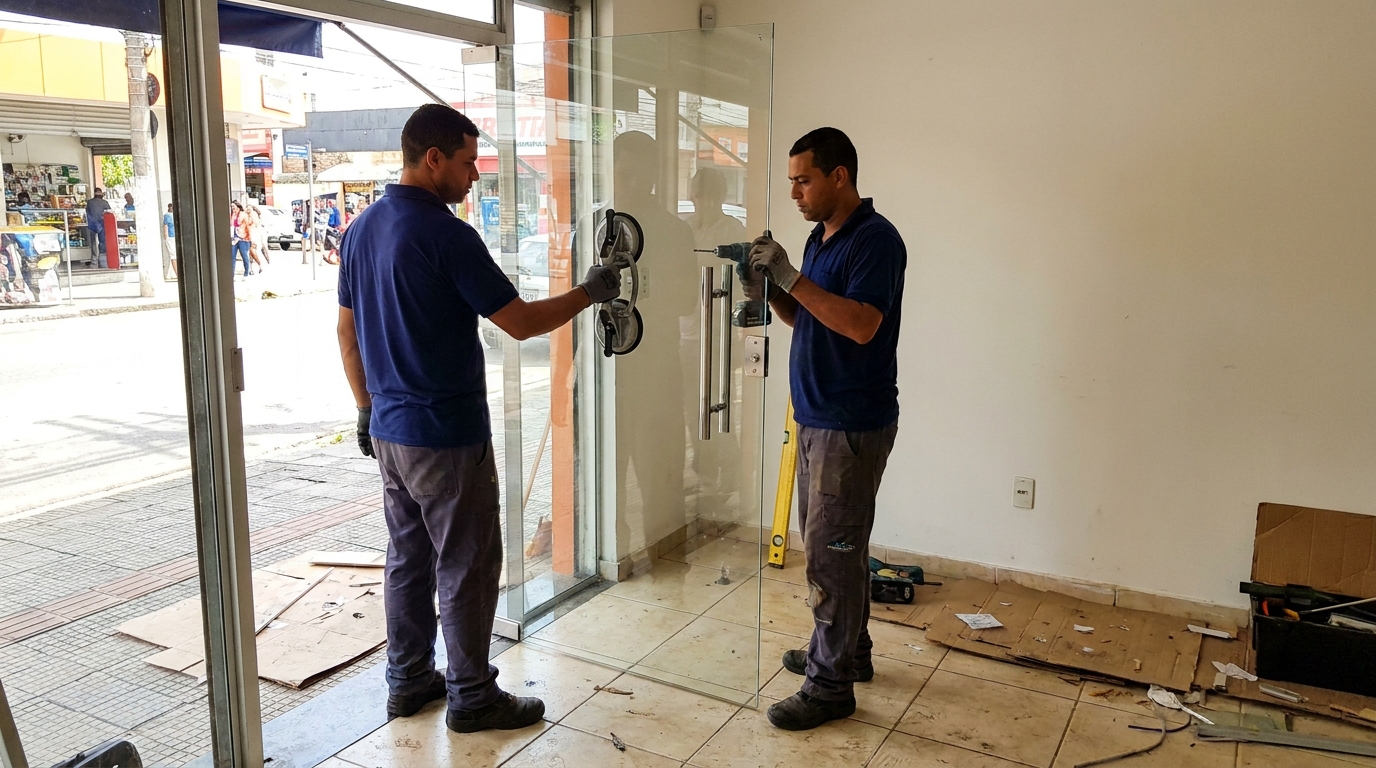 Portas em Vidro em Aracaju‑SE